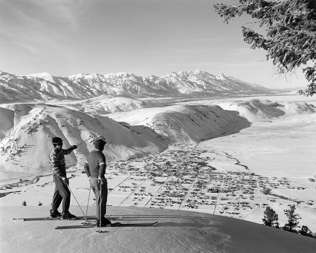 View from Snow King Jackson Hole and Teton Range – The Ray Atkeson ...