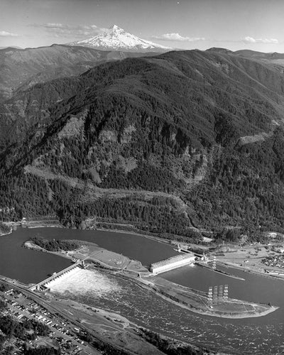 7527 Mt Hood Columbia River Bonneville Dam